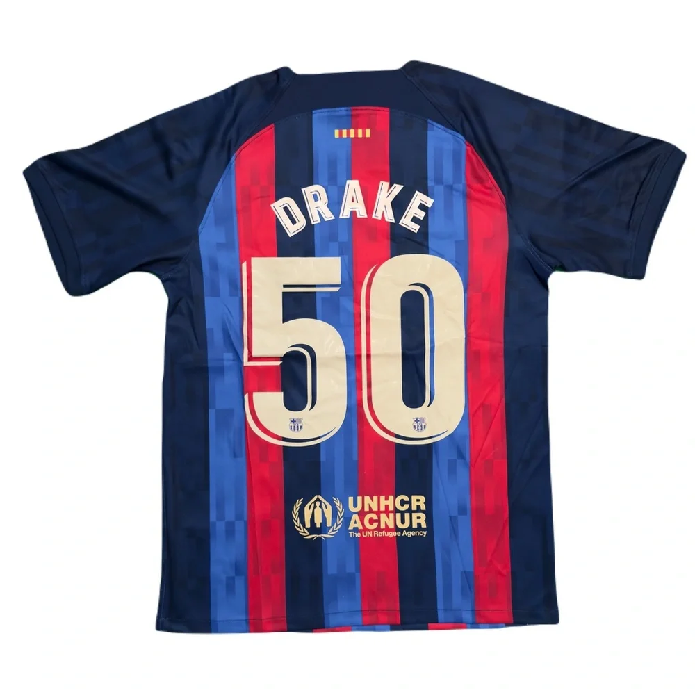 2022/23 FC Barcelona Drake Special Edition #50 Size M-L_2